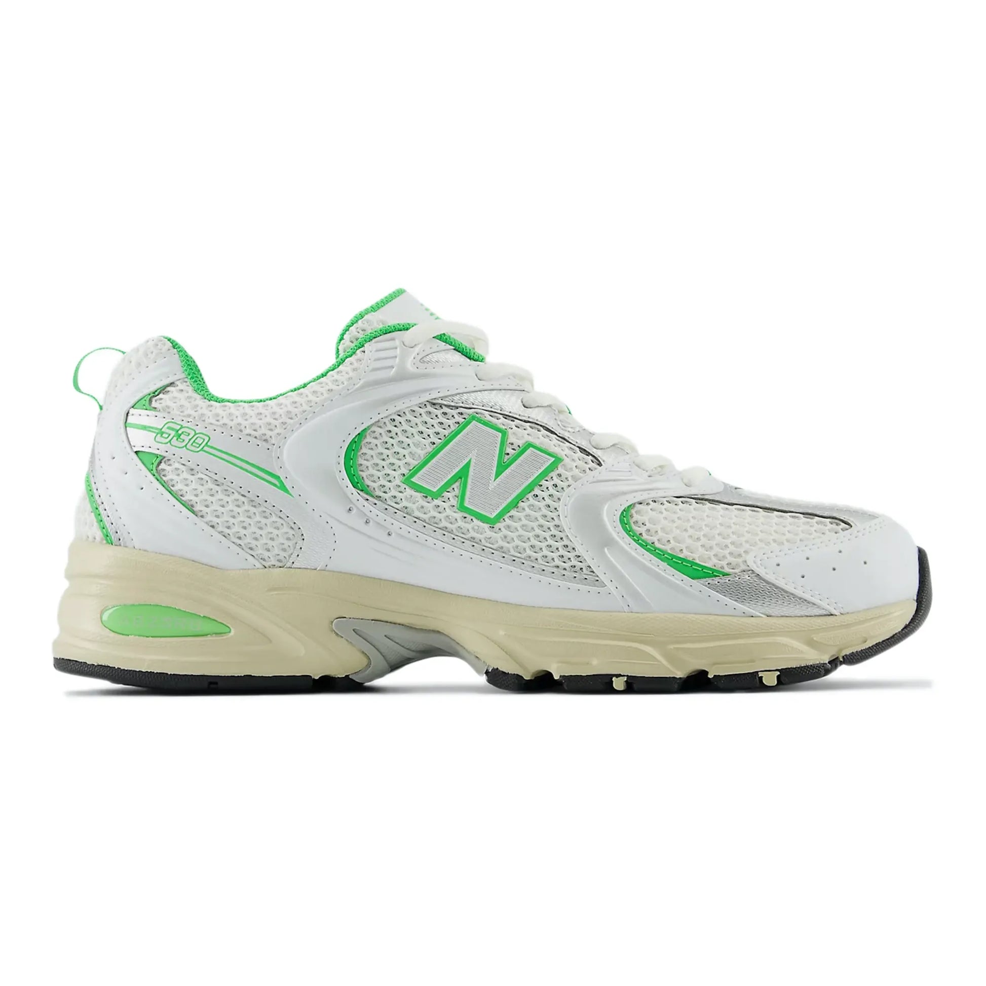 New Balance 530 White Palm Leaf