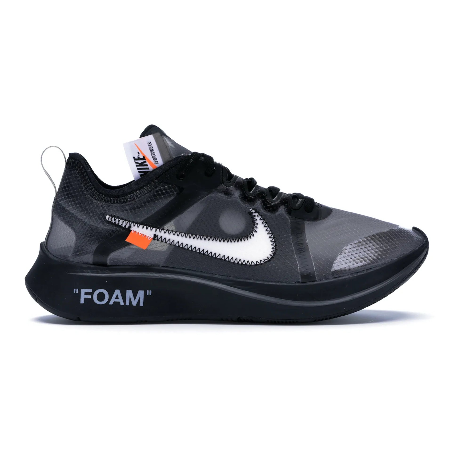 Nike Zoom Fly Off-White Black Silver