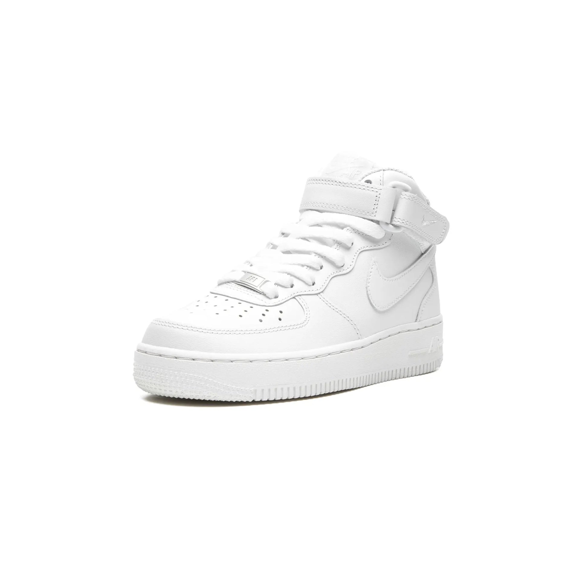 Nike Air Force 1 Mid Triple White (Women's)