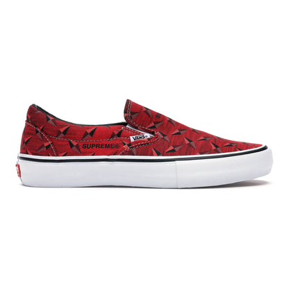 Vans Slip-On Supreme Diamond Plate Red