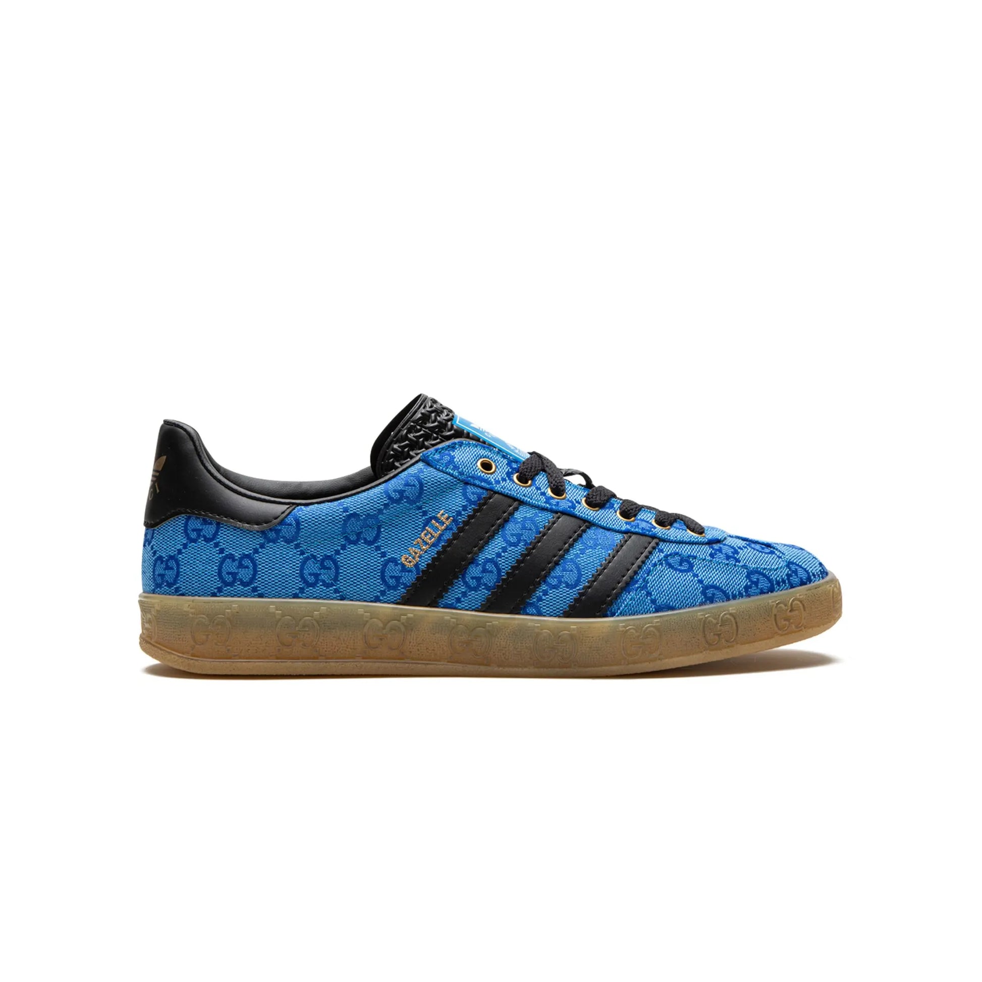 adidas x Gucci Gazelle Blue GG Monogram