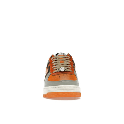 A Bathing Ape Bape Sta Low Grey Orange