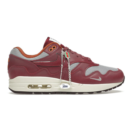 Nike Air Max 1 Patta Waves Rush Maroon (with Bracelet)