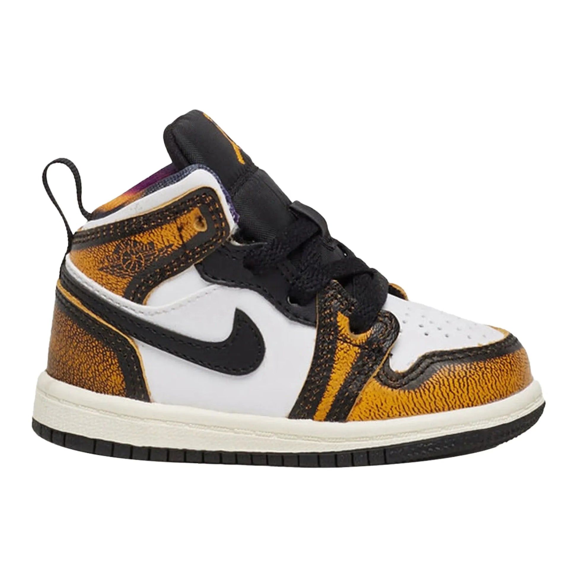 Jordan 1 Mid SE Orange Wear Away (TD)