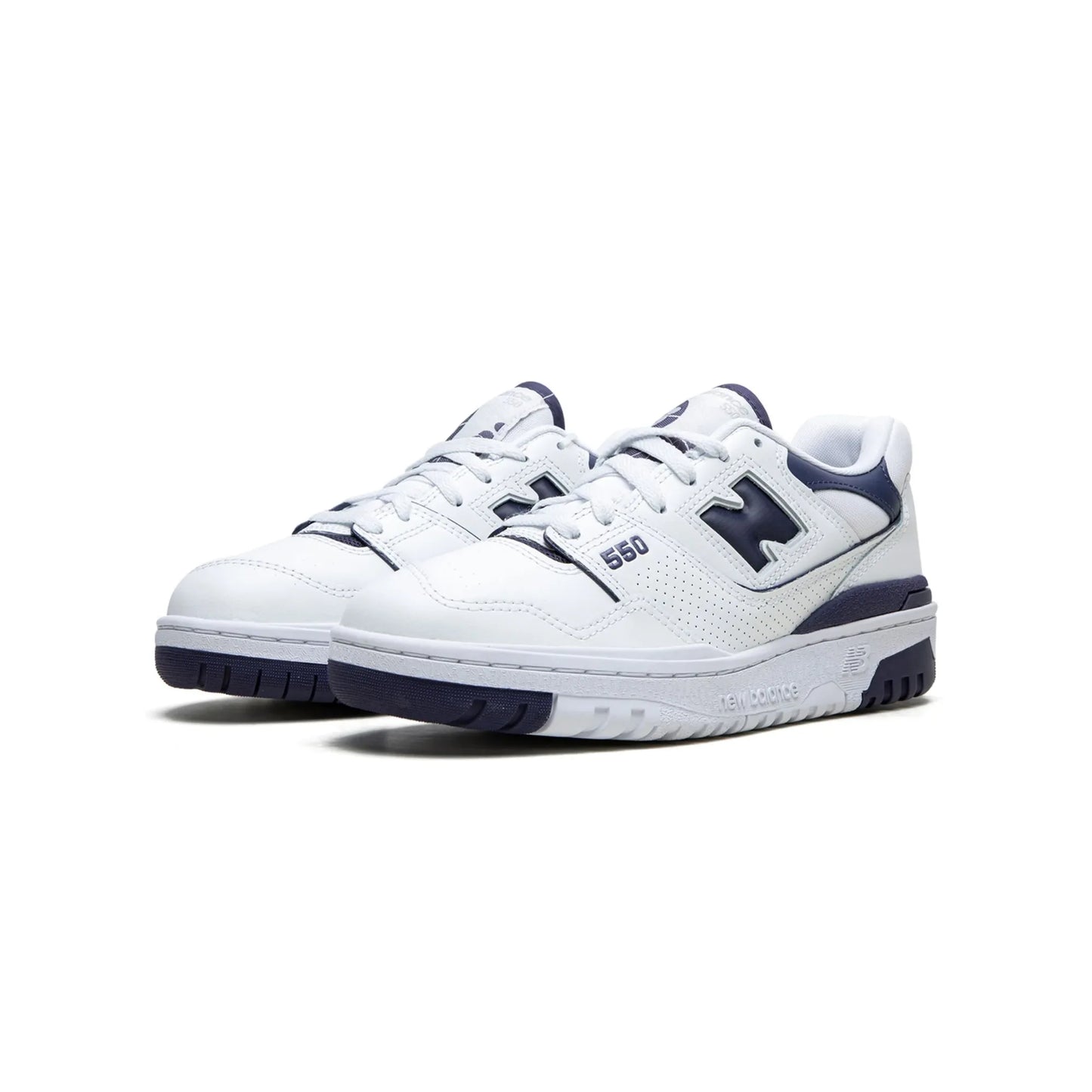 New Balance 550 White Dark Mercury (Women's)