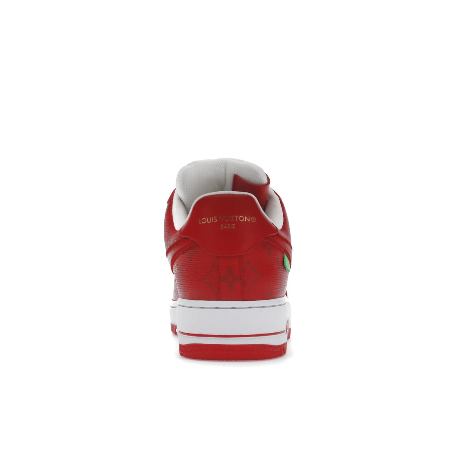 Louis Vuitton Nike Air Force 1 Low By Virgil Abloh White Red