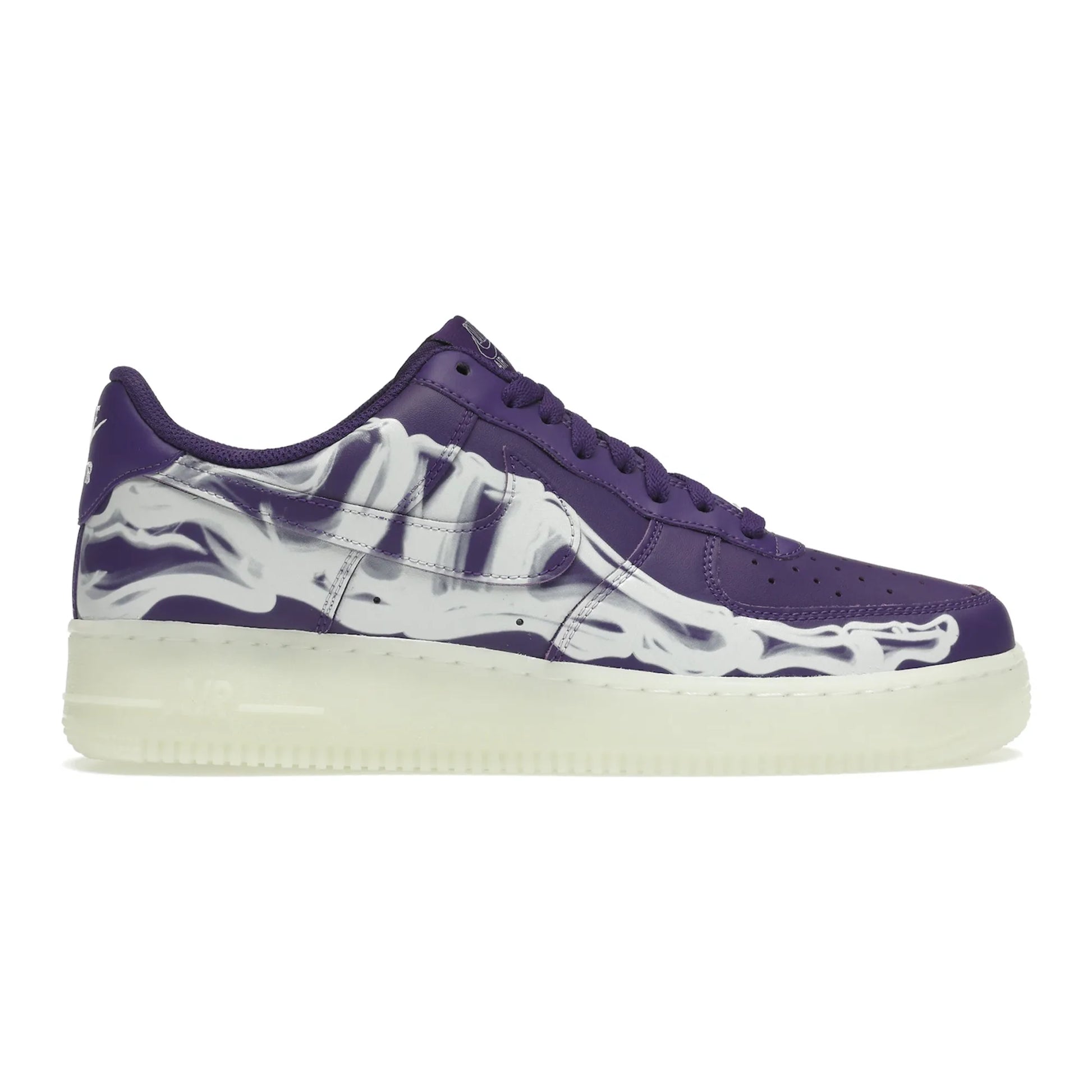 Nike Air Force 1 Low '07 QS Purple Skeleton Halloween (2021)