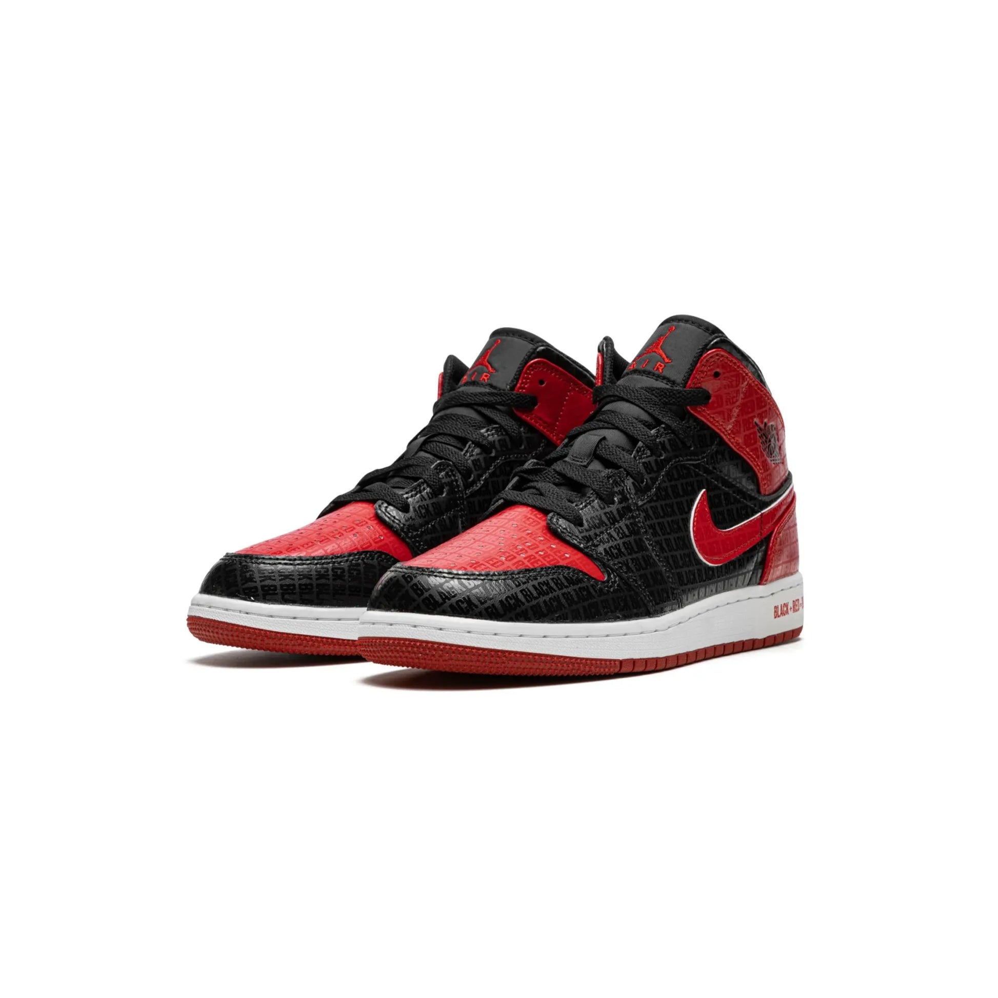 Jordan 1 Mid Bred Text (GS)