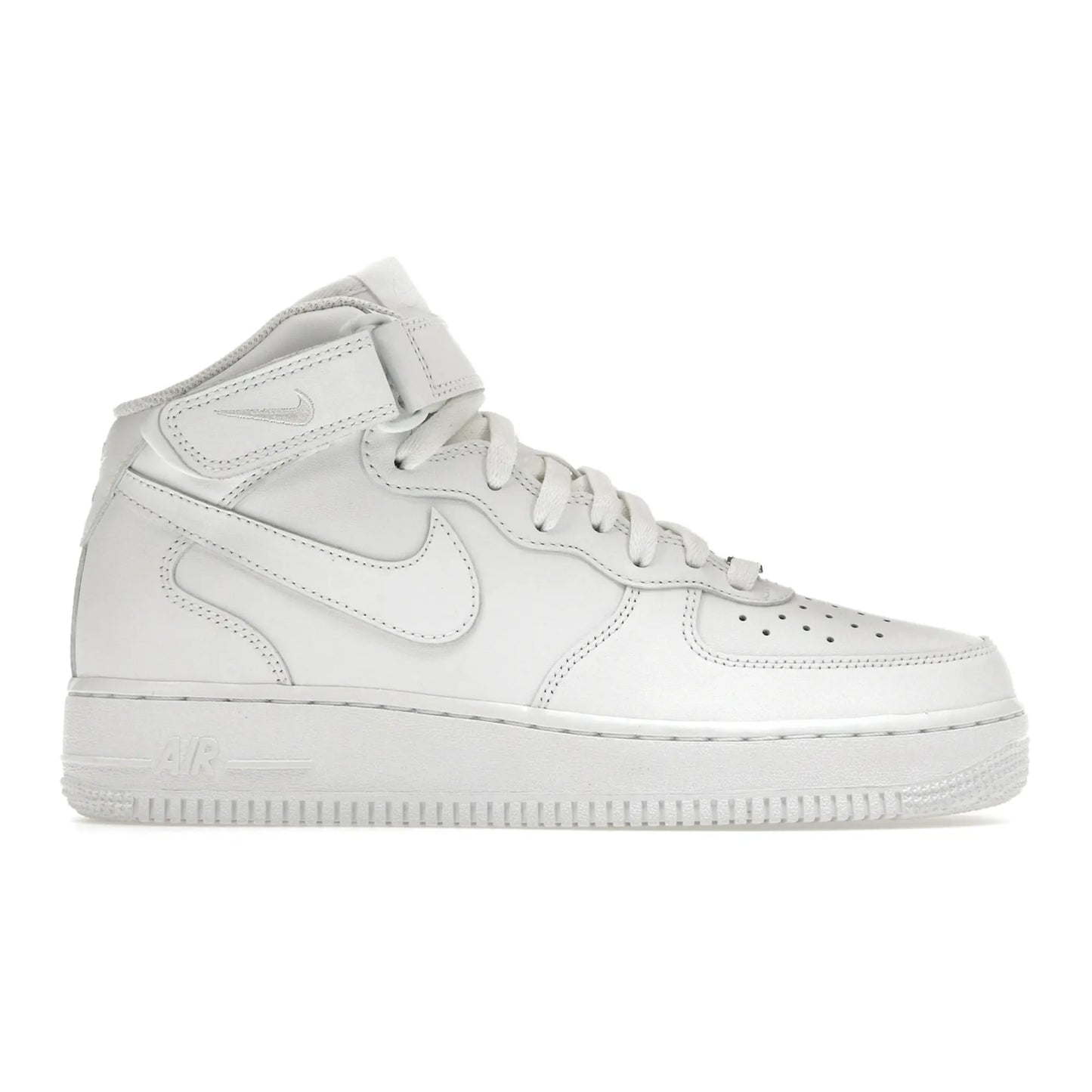 Nike Air Force 1 Mid Triple White (Women's)