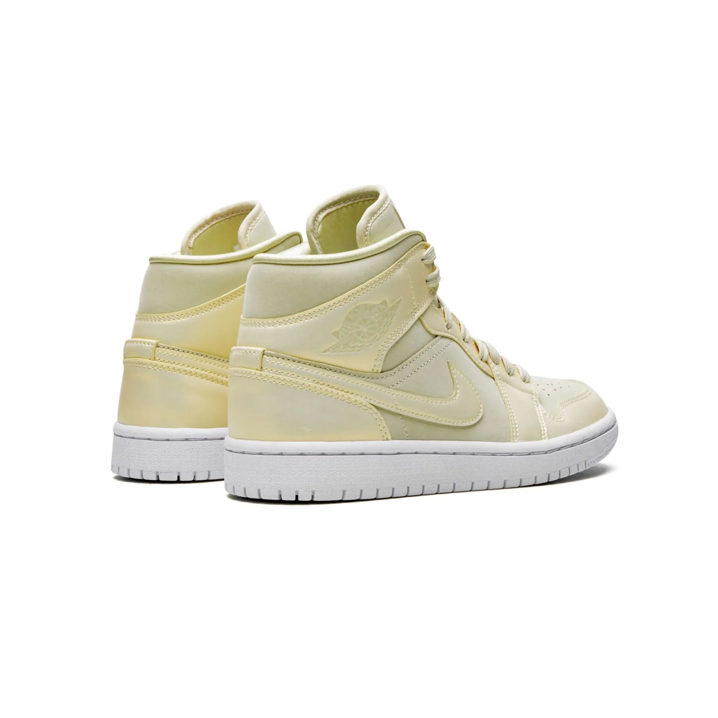 Jordan 1 Mid Goose Feather Yellow (Women's)