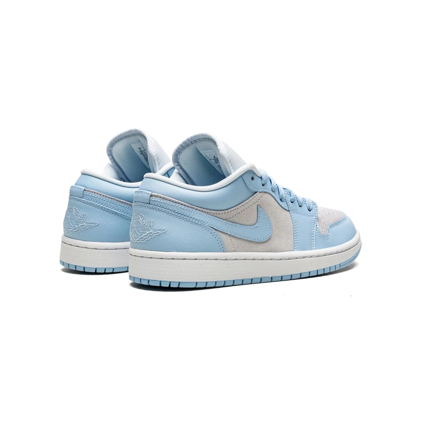 Jordan 1 Low Football Grey Aluminum (Women's)