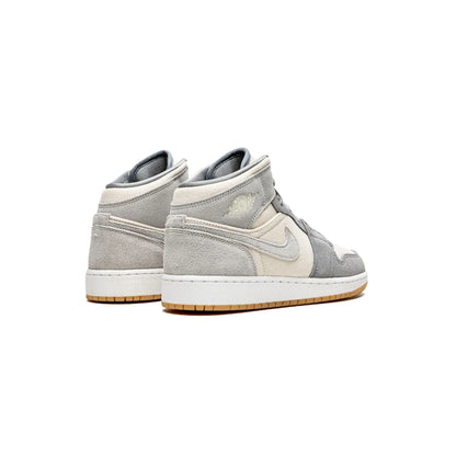 Jordan 1 Mid SE Coconut Milk Particle Grey (GS)